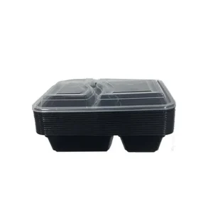 BLACK BASE RECTANGLE CONTAINER