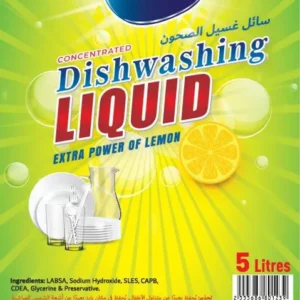 EW DISH WASH LIQUID 4X5LTR